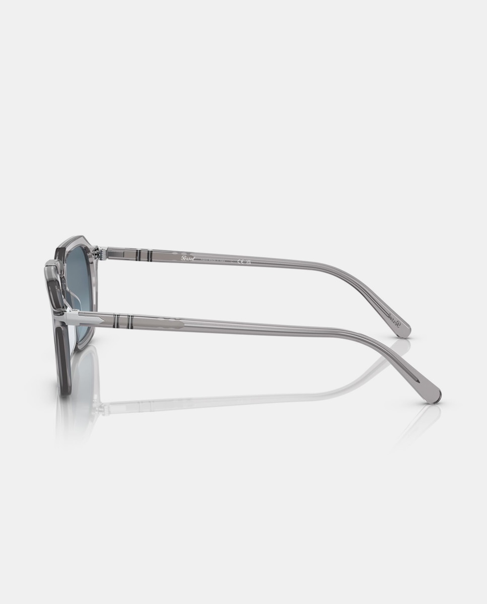 Gafas de sol PO3292S unisex cuadrada en acetato con lente degradada - Persol - Gris Gris-3