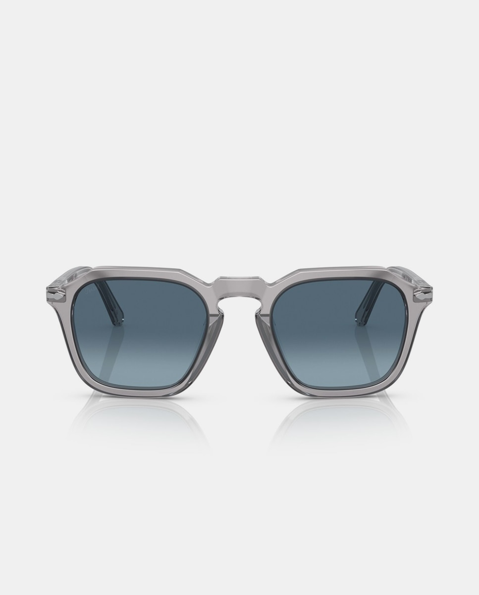 Gafas de sol PO3292S unisex cuadrada en acetato con lente degradada - Persol - Gris Gris-4