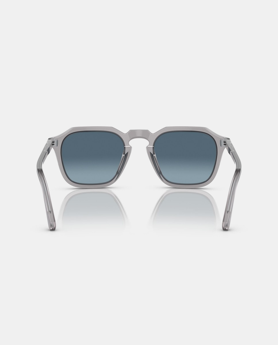 Gafas de sol PO3292S unisex cuadrada en acetato con lente degradada - Persol - Gris Gris-6
