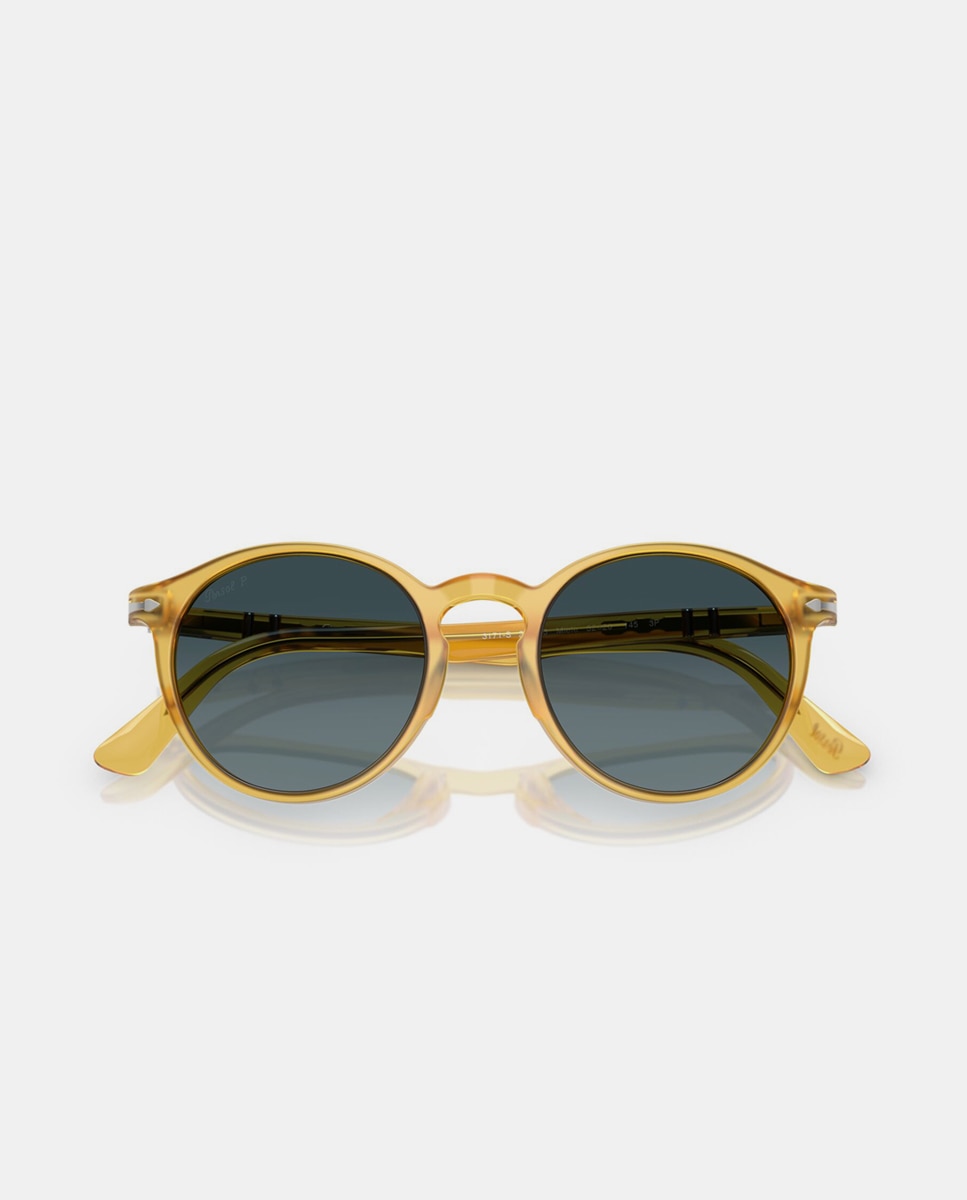 Imagen 5 de Gafas de sol PO3171S de hombre ovalada en acetato con lente polarizada - Persol - Marrón claro Marrón claro