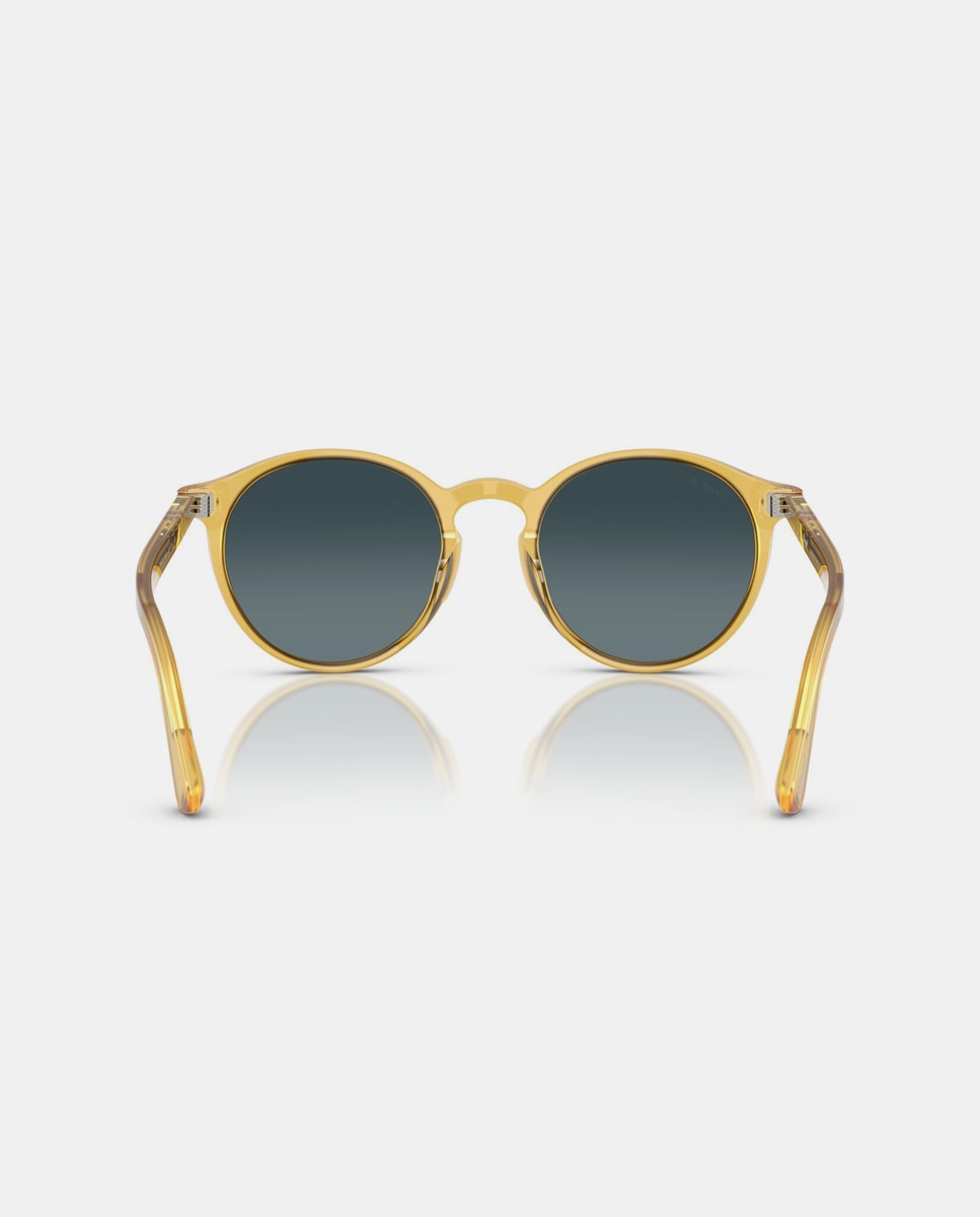 Imagen 6 de Gafas de sol PO3171S de hombre ovalada en acetato con lente polarizada - Persol - Marrón claro Marrón claro