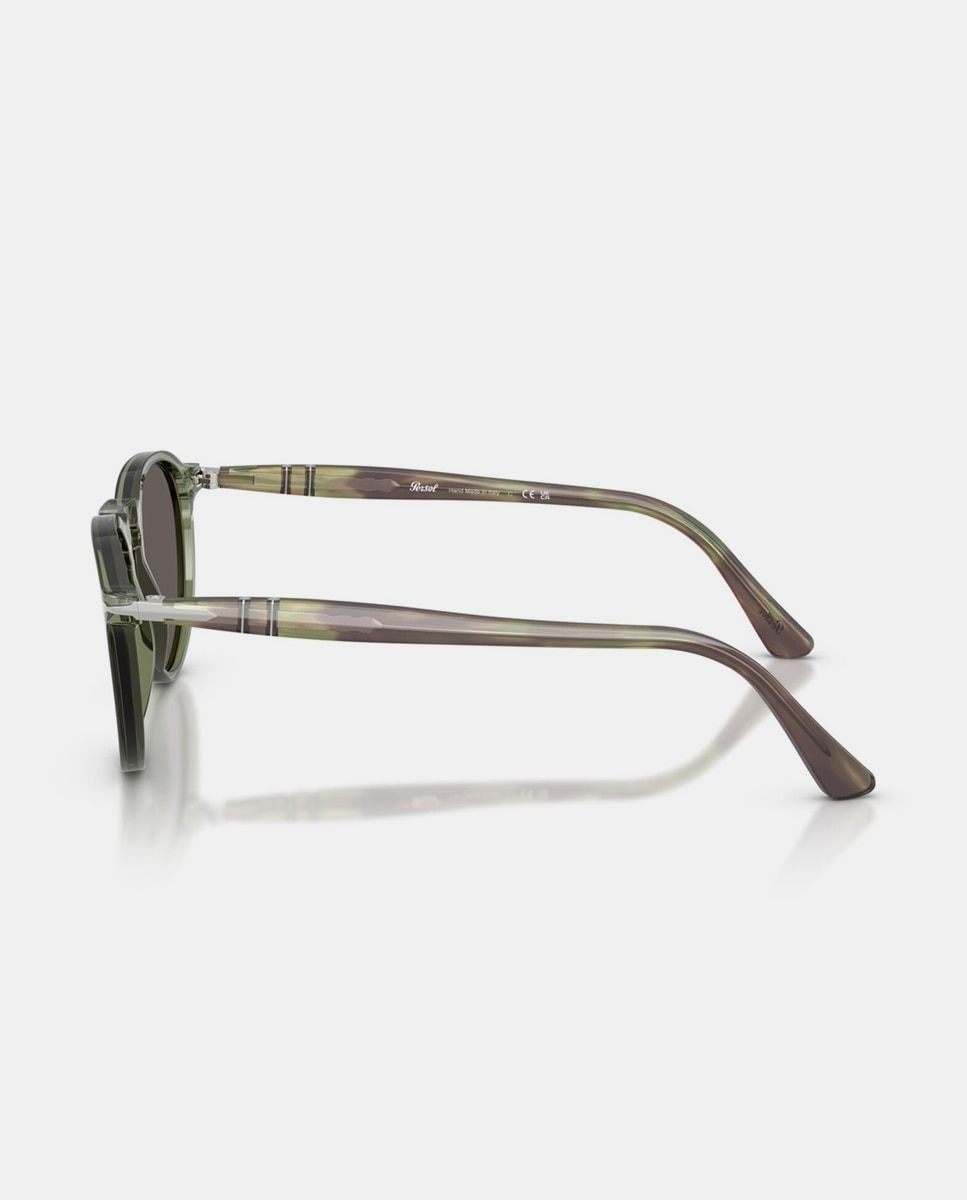 Imagen 3 de Gafas de sol PO3286S unisex ovalada en acetato - Persol - Verde Verde