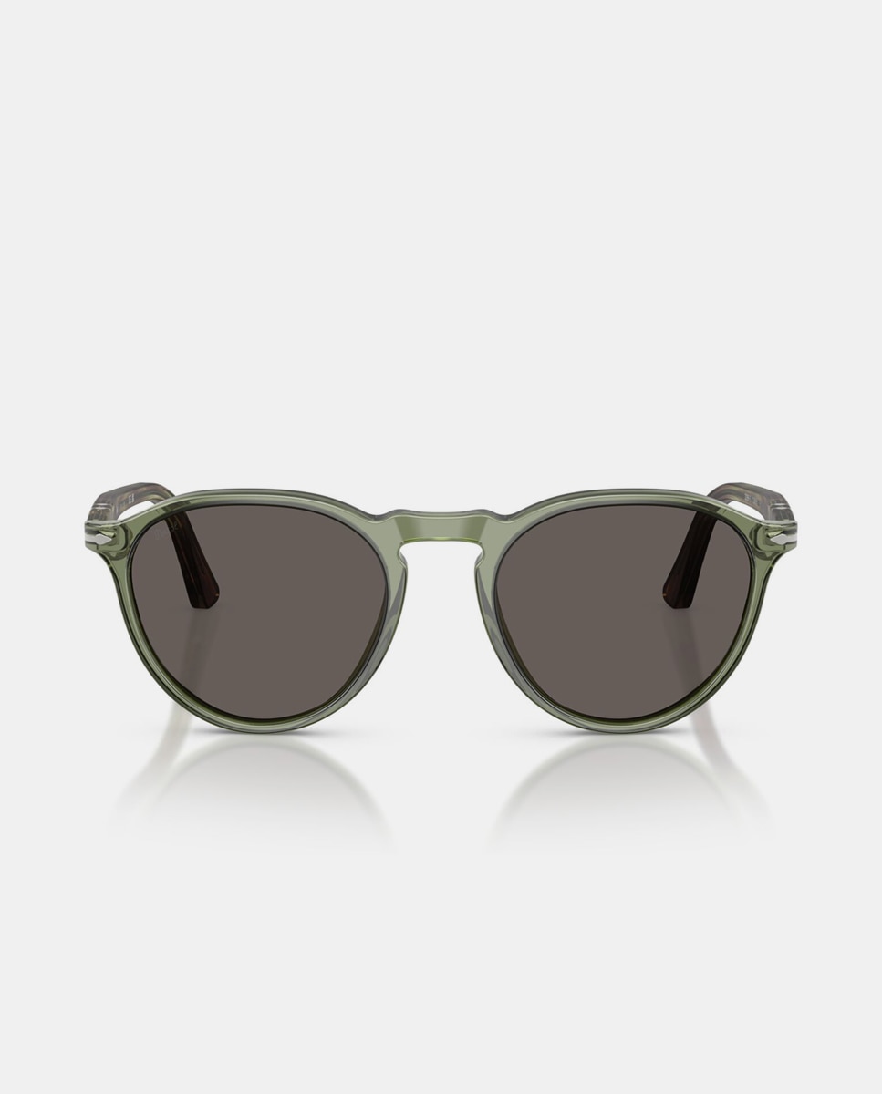 Imagen 4 de Gafas de sol PO3286S unisex ovalada en acetato - Persol - Verde Verde