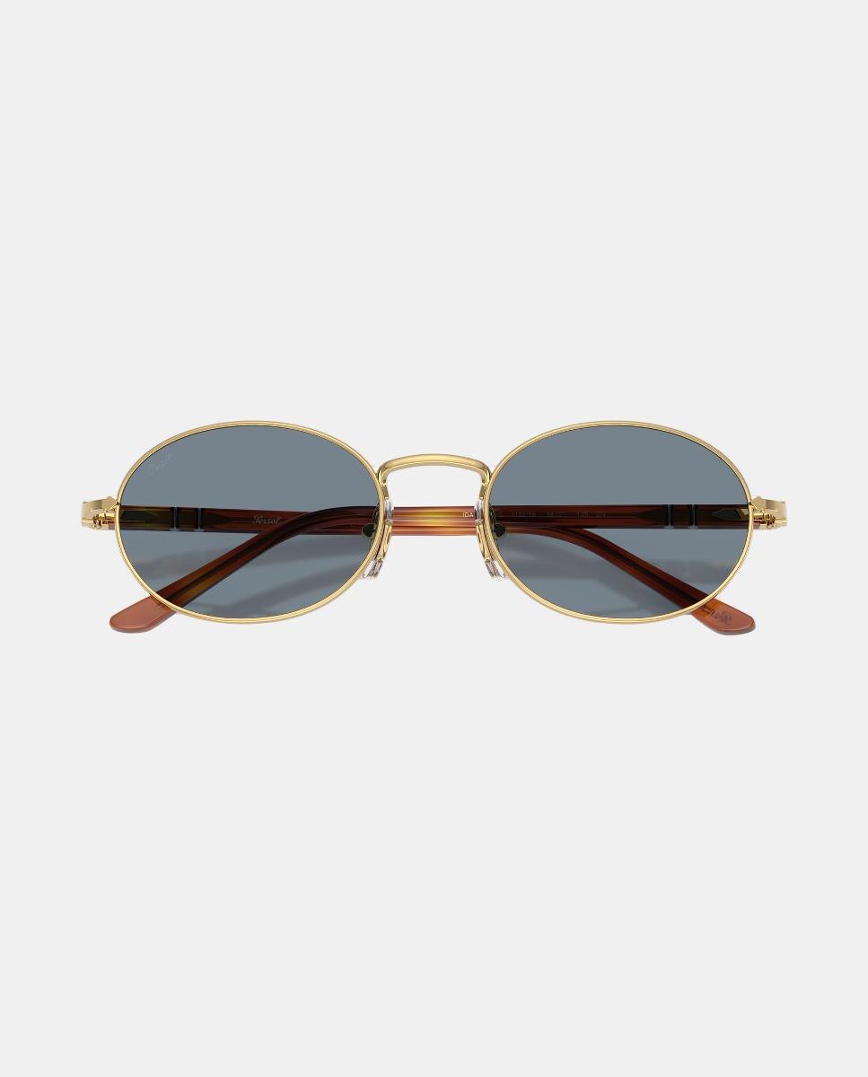 Gafas de sol PO1018S IDA unisex ovalada en metal - Persol - Oro Oro-5