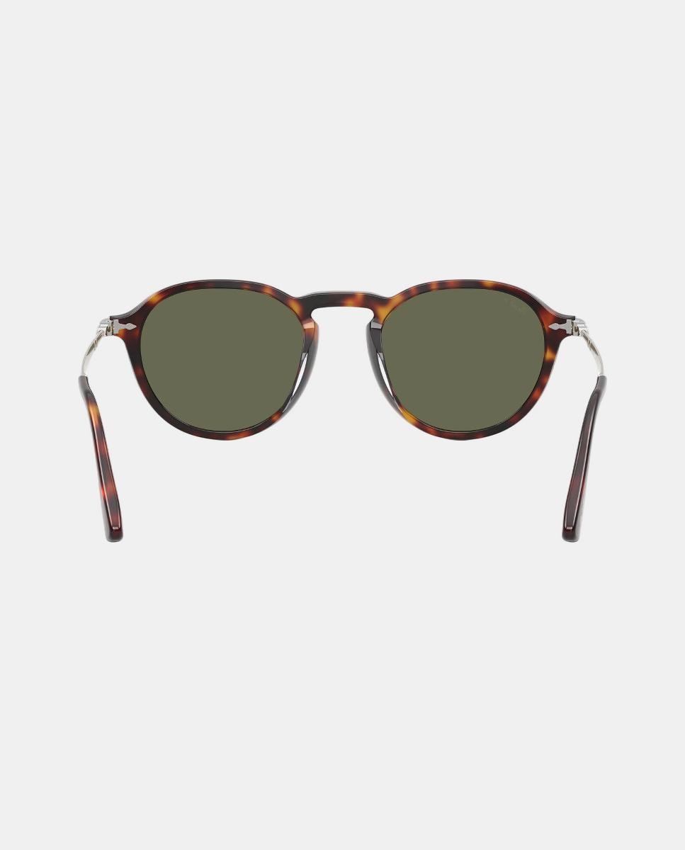 Gafas de sol PO3383S unisex ovalada en acetato con lente polarizada - Persol - Marrón Marrón-6
