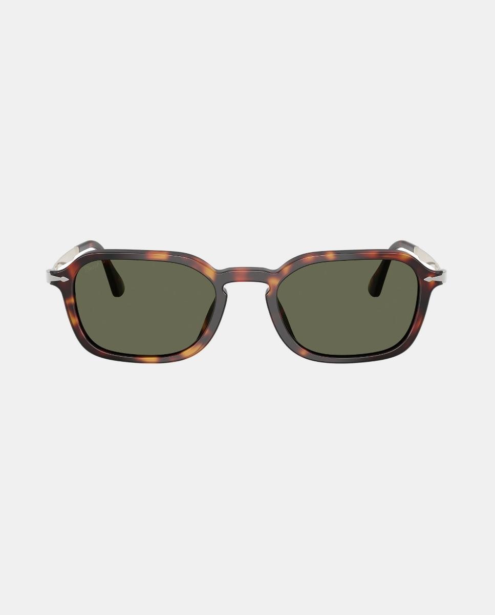 Imagen 0 de Gafas de sol PO3381S unisex ovalada en acetato con lente polarizada Marrón
