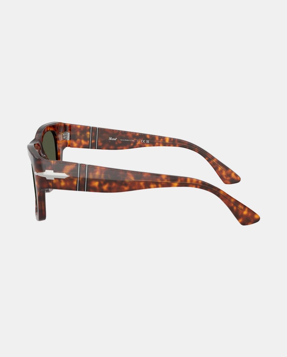 Gafas de sol PO3384S unisex cuadrada en acetato - Persol - Marrón Marrón-3