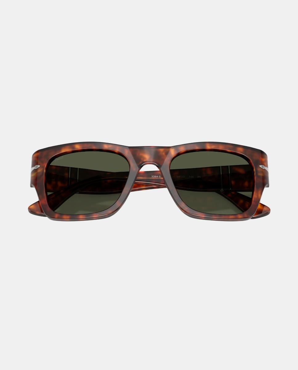 Gafas de sol PO3384S unisex cuadrada en acetato - Persol - Marrón Marrón-5