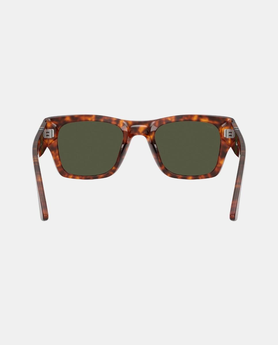 Gafas de sol PO3384S unisex cuadrada en acetato - Persol - Marrón Marrón-6