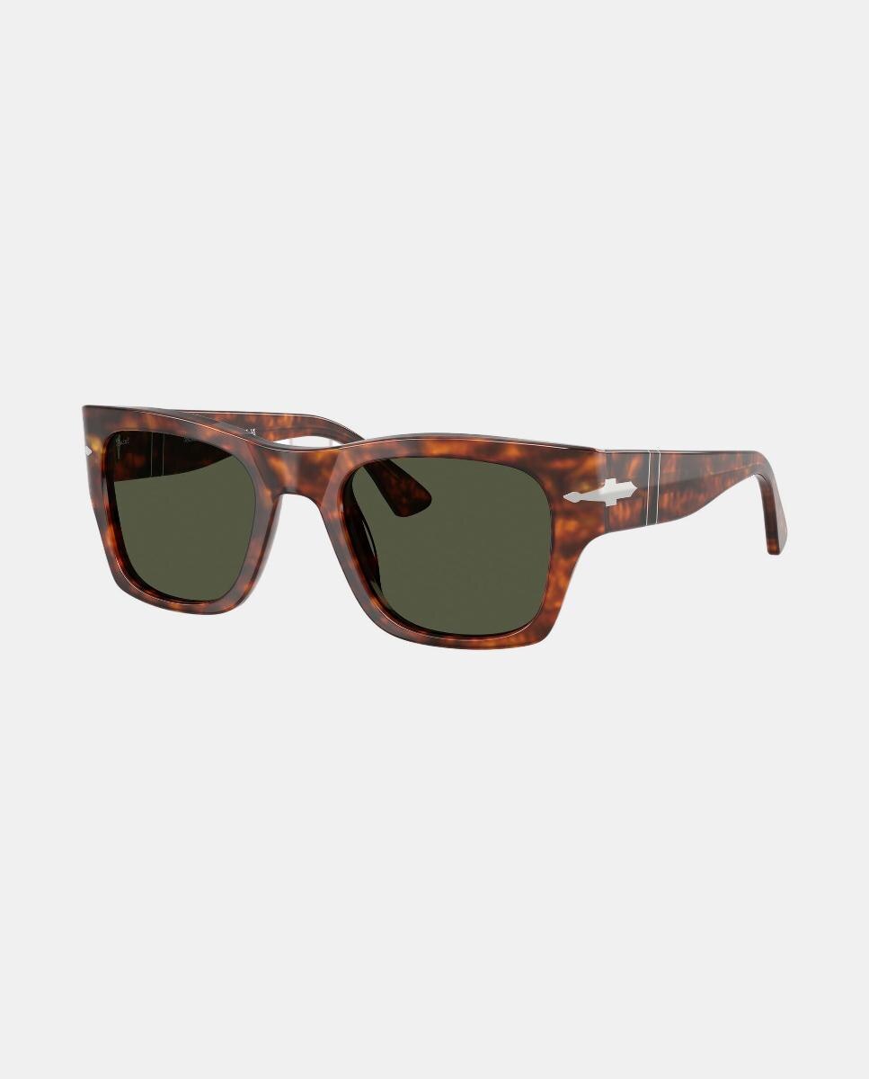 Gafas de sol PO3384S unisex cuadrada en acetato - Persol - Marrón Marrón-8