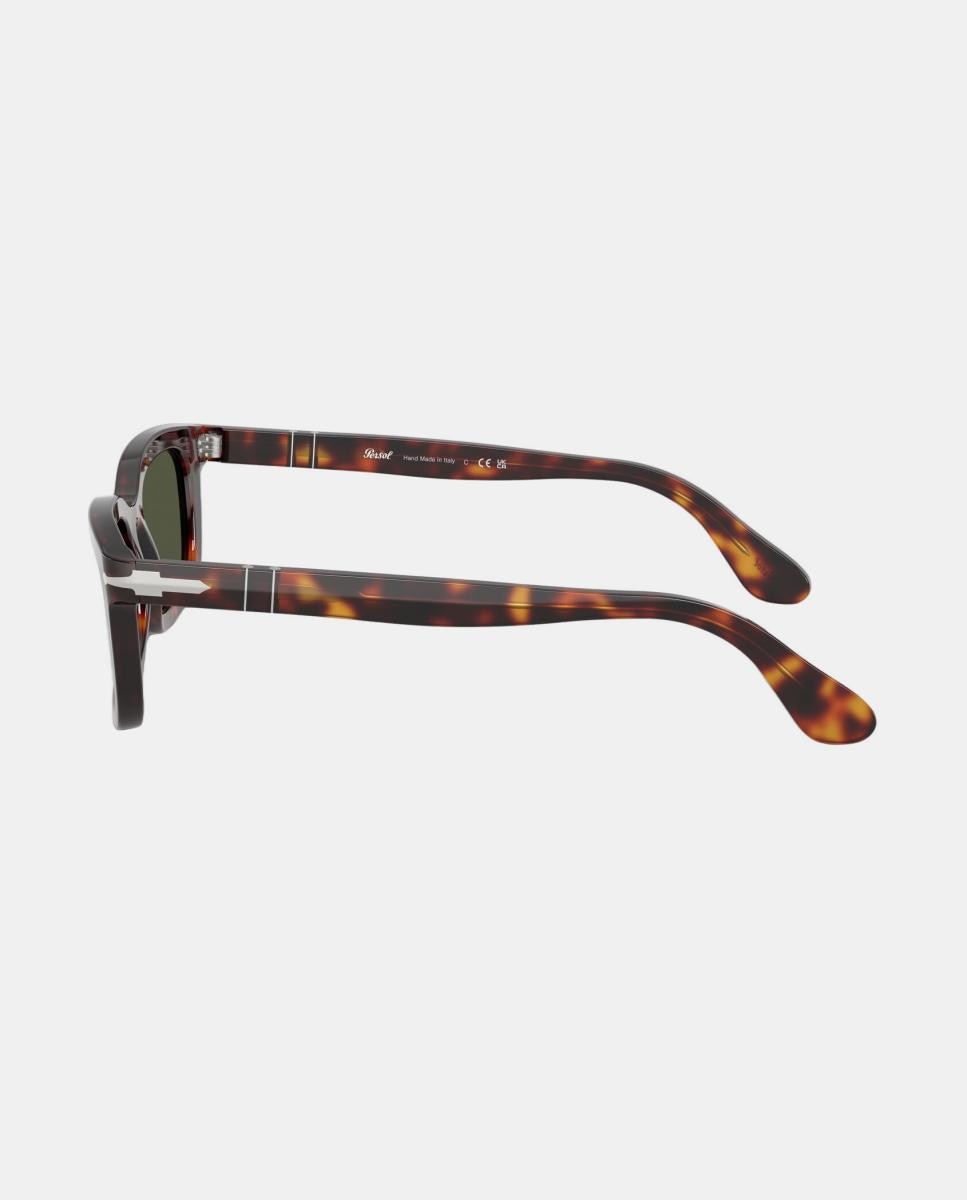 Gafas de sol PO3396S unisex rectangular en acetato - Persol - Marrón Marrón-3