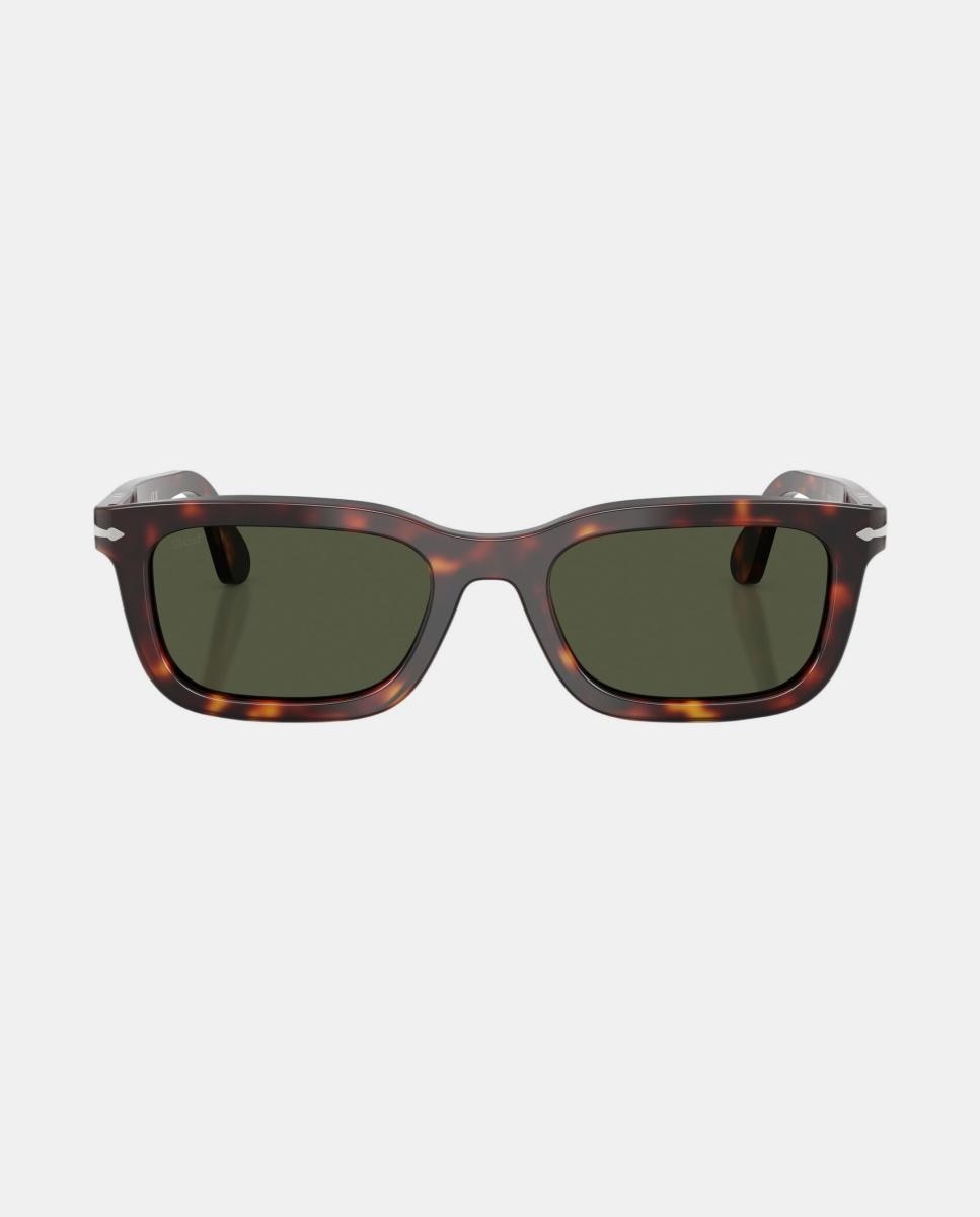 Gafas de sol PO3396S unisex rectangular en acetato - Persol - Marrón Marrón-4