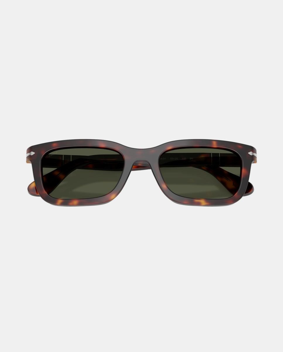 Gafas de sol PO3396S unisex rectangular en acetato - Persol - Marrón Marrón-5