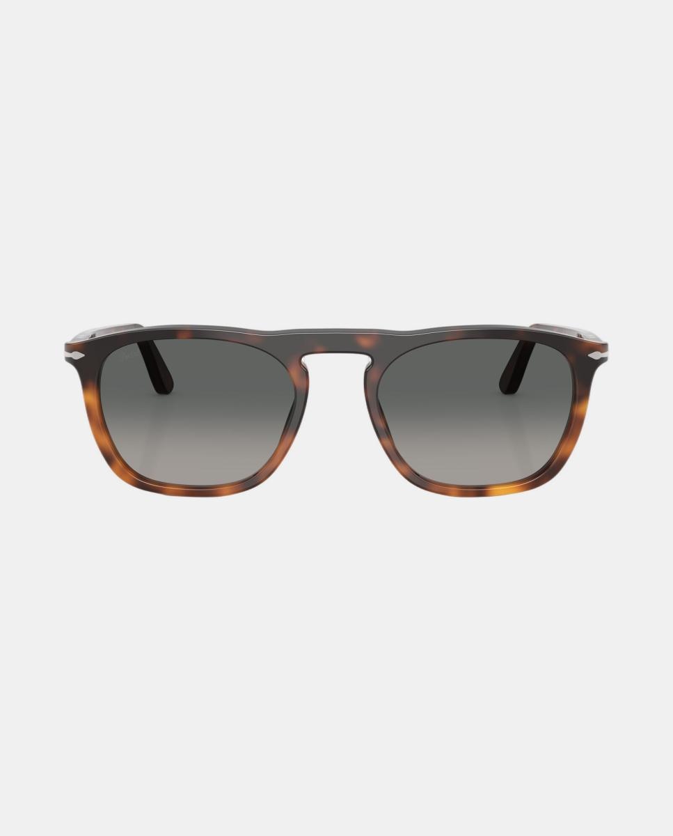 Imagen 4 de Gafas de sol PO3391S GAE unisex cuadrada en acetato con lente degradada - Persol - Marrón Marrón