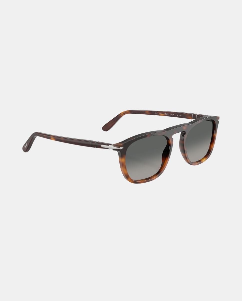 Imagen 7 de Gafas de sol PO3391S GAE unisex cuadrada en acetato con lente degradada - Persol - Marrón Marrón