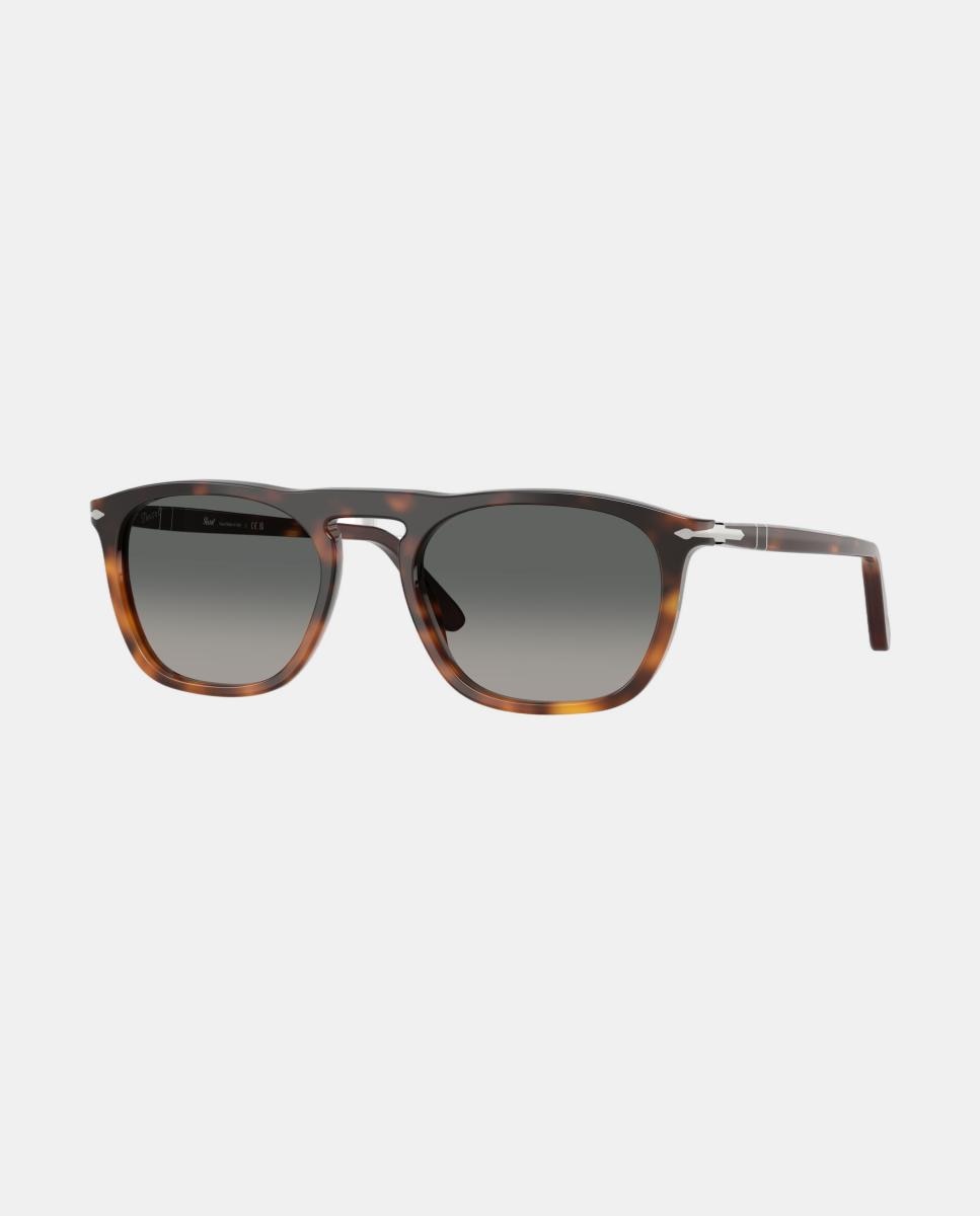 Imagen 9 de Gafas de sol PO3391S GAE unisex cuadrada en acetato con lente degradada - Persol - Marrón Marrón