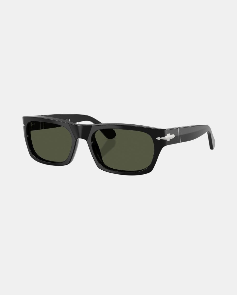 Gafas de sol PO3398S unisex rectangular en acetato - Persol - Negro Negro-2