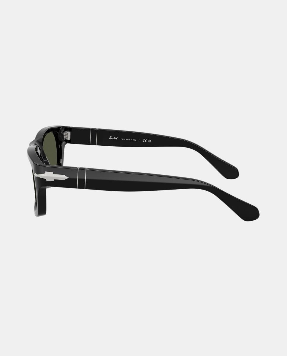 Gafas de sol PO3398S unisex rectangular en acetato - Persol - Negro Negro-3