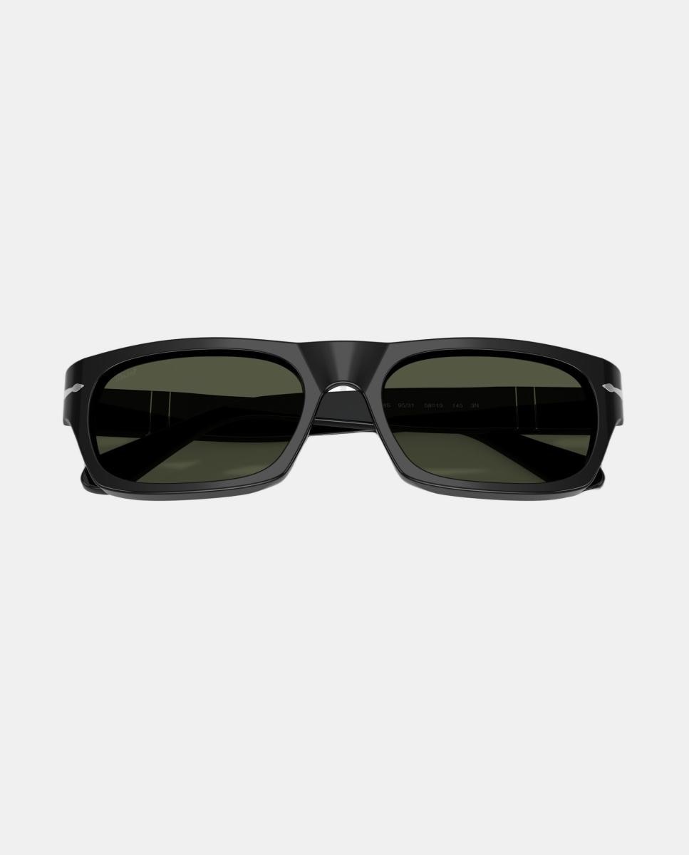 Gafas de sol PO3398S unisex rectangular en acetato - Persol - Negro Negro-5