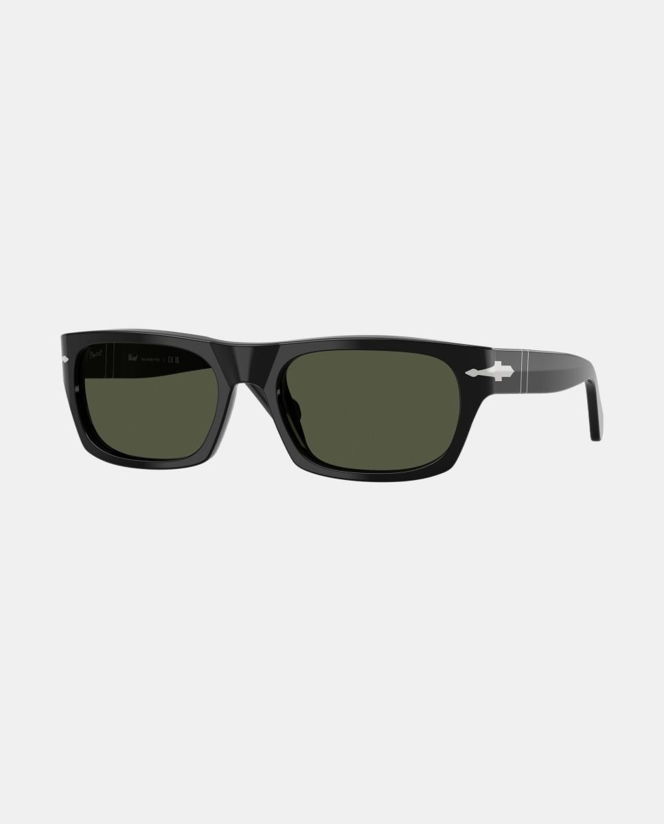 Gafas de sol PO3398S unisex rectangular en acetato - Persol - Negro Negro-9