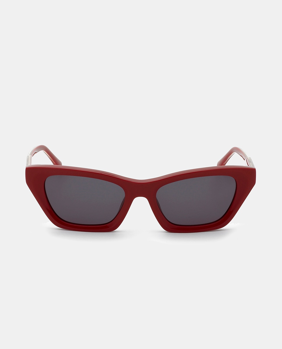 Gafa de sol de mujer ojo de gato en acetato - Zadig & Voltaire - Rojo Rojo-1
