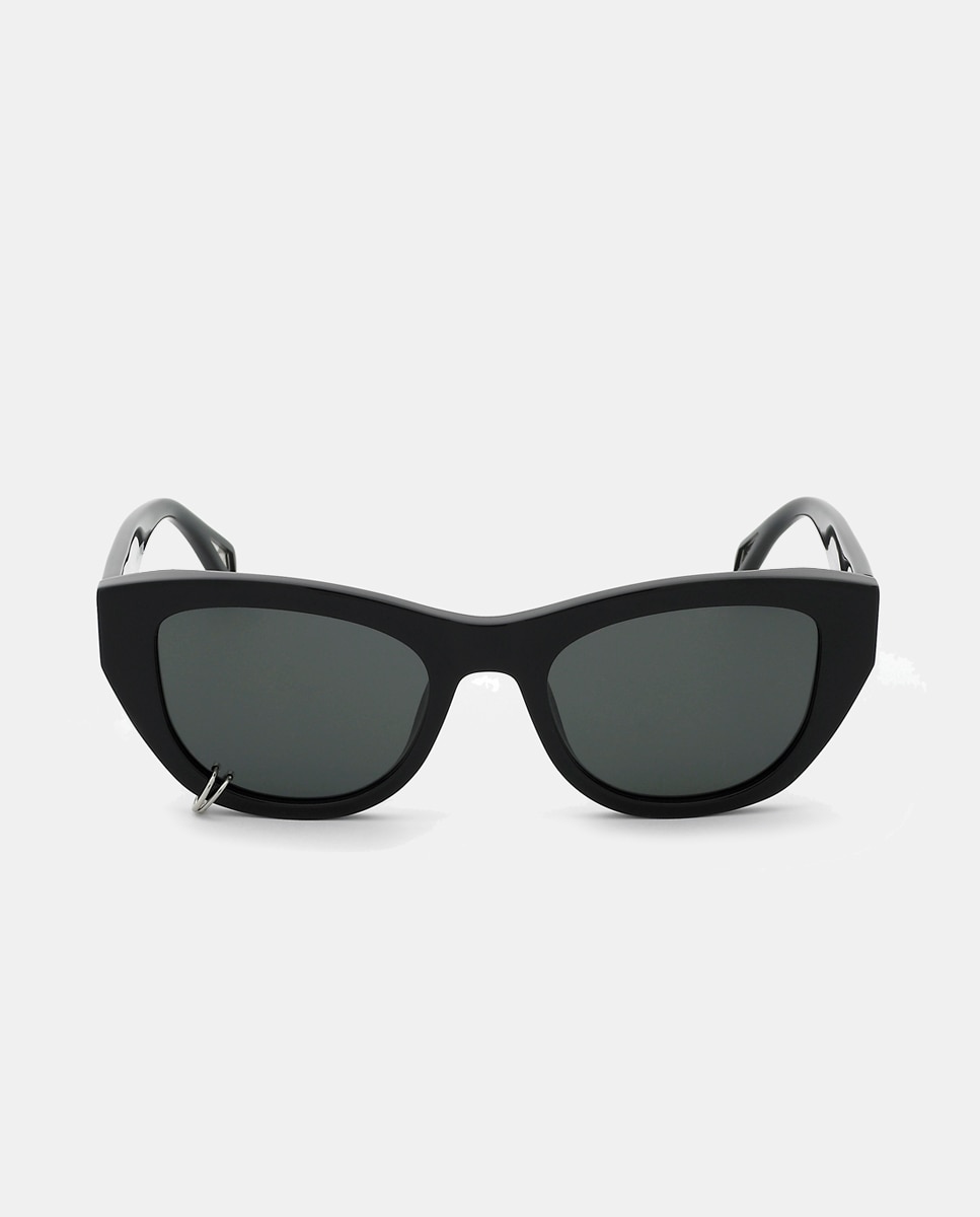 Imagen 1 de Gafa de sol de mujer mariposa en acetato - Zadig & Voltaire - Negro Negro