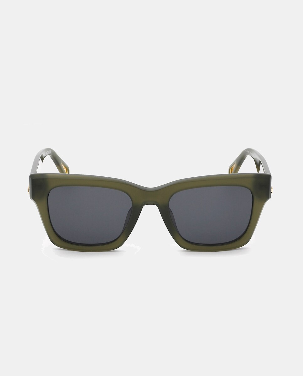 Gafa de sol unisex cuadrada en acetato - Zadig & Voltaire - Verde Verde-1