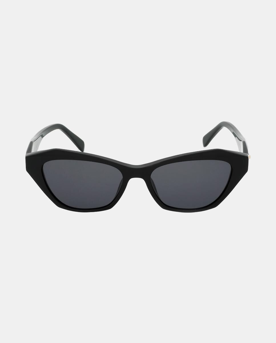 Gafa de sol de mujer ojo de gato en acetato - Zadig & Voltaire - Negro Negro-1