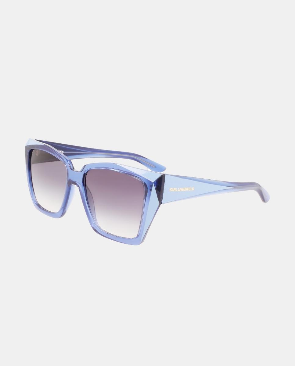 Gafa de sol modelo KL6072S ojo de gato inyectado - Karl Lagerfeld - Azul claro Azul claro-2