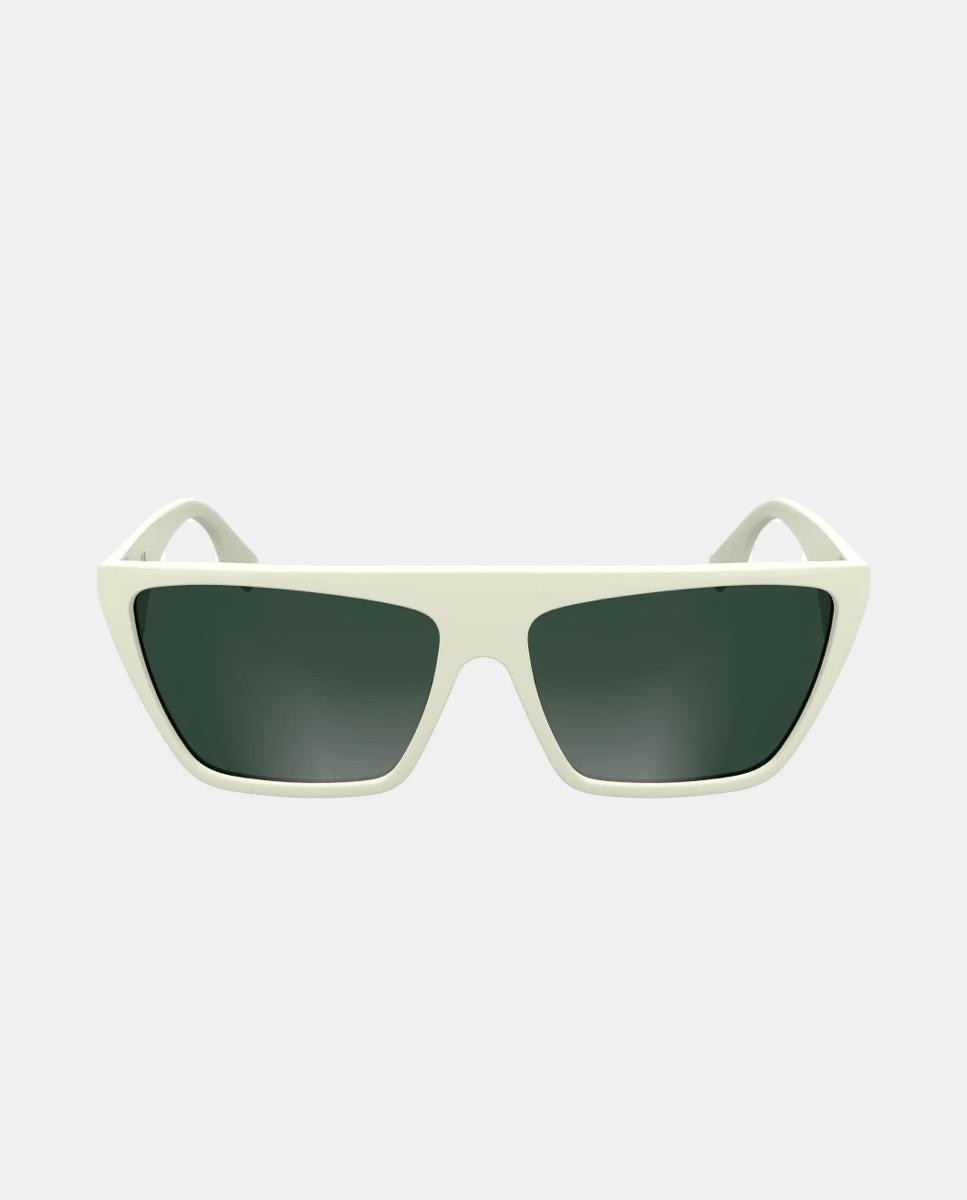 Gafa de sol unisex cuadrada en inyectado - Karl Lagerfeld - Blanco Blanco-1