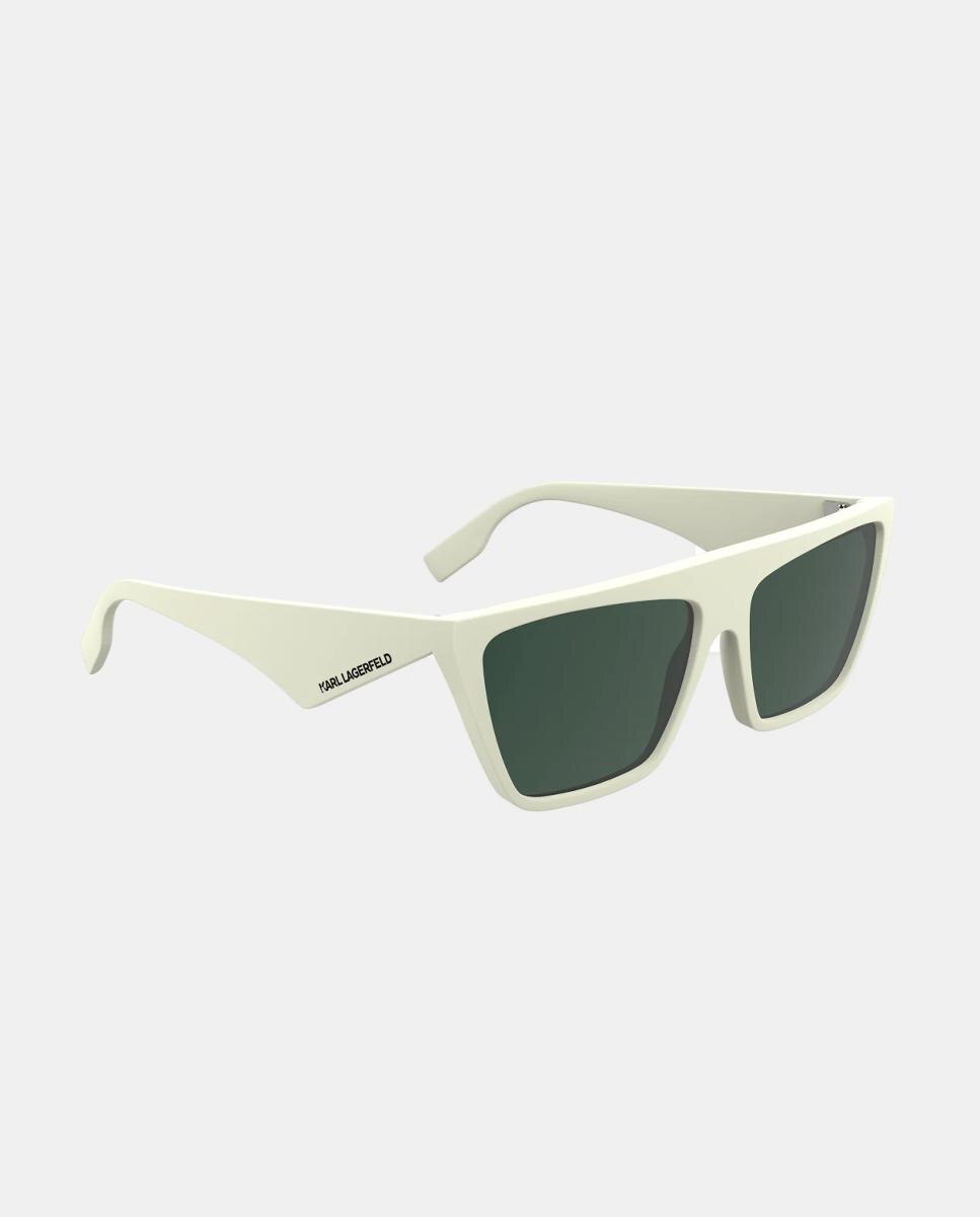 Gafa de sol unisex cuadrada en inyectado - Karl Lagerfeld - Blanco Blanco-3