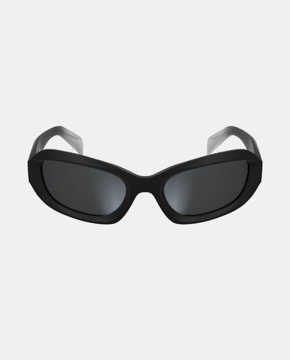 Imagen 0 de Gafa de sol unisex envolvente en inyectado Negro