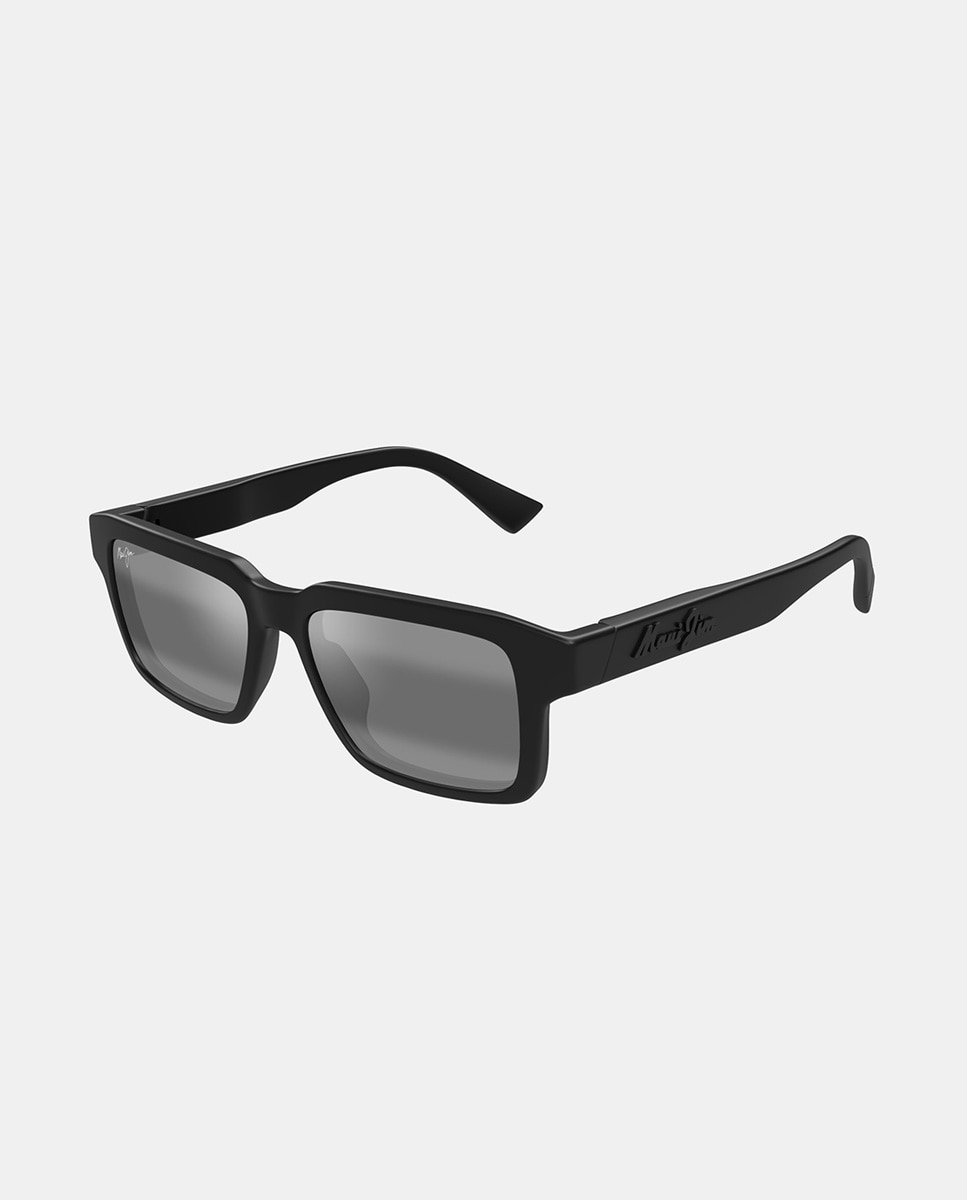 Gafas de sol de hombre rectangular - MAUI JIM - Negro Negro-1
