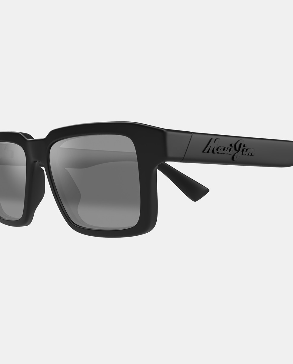 Gafas de sol de hombre rectangular - MAUI JIM - Negro Negro-3