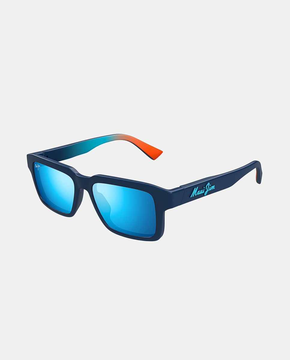 Gafas de sol de hombre rectangular - MAUI JIM - Azul Azul-1