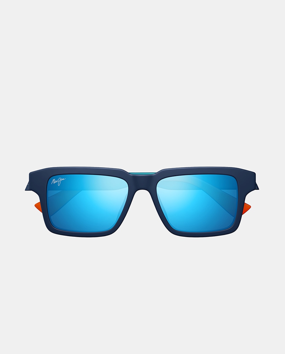 Gafas de sol de hombre rectangular - MAUI JIM - Azul Azul-2