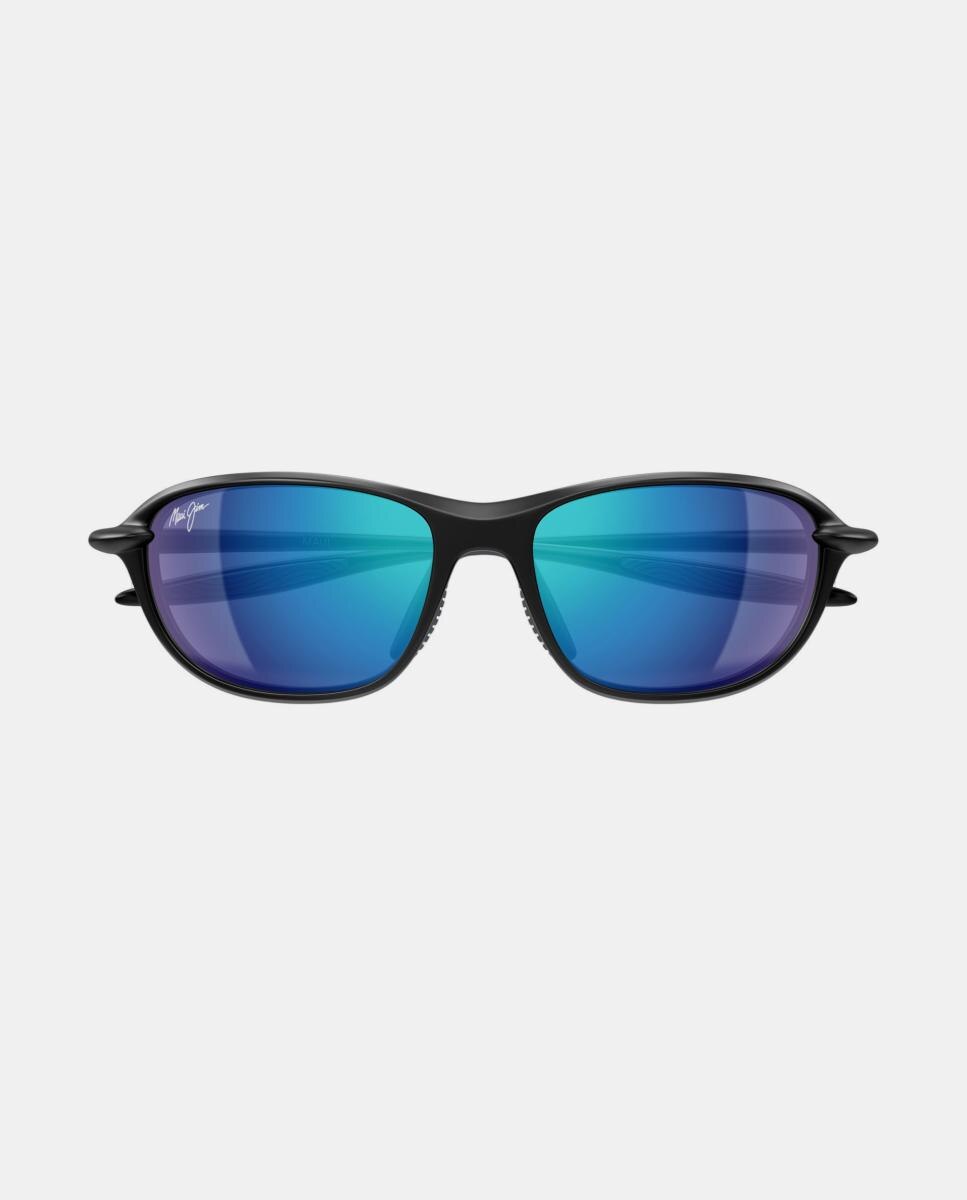 Gafa de sol de hombre ovalada en inyectado - MAUI JIM - Negro Negro-2