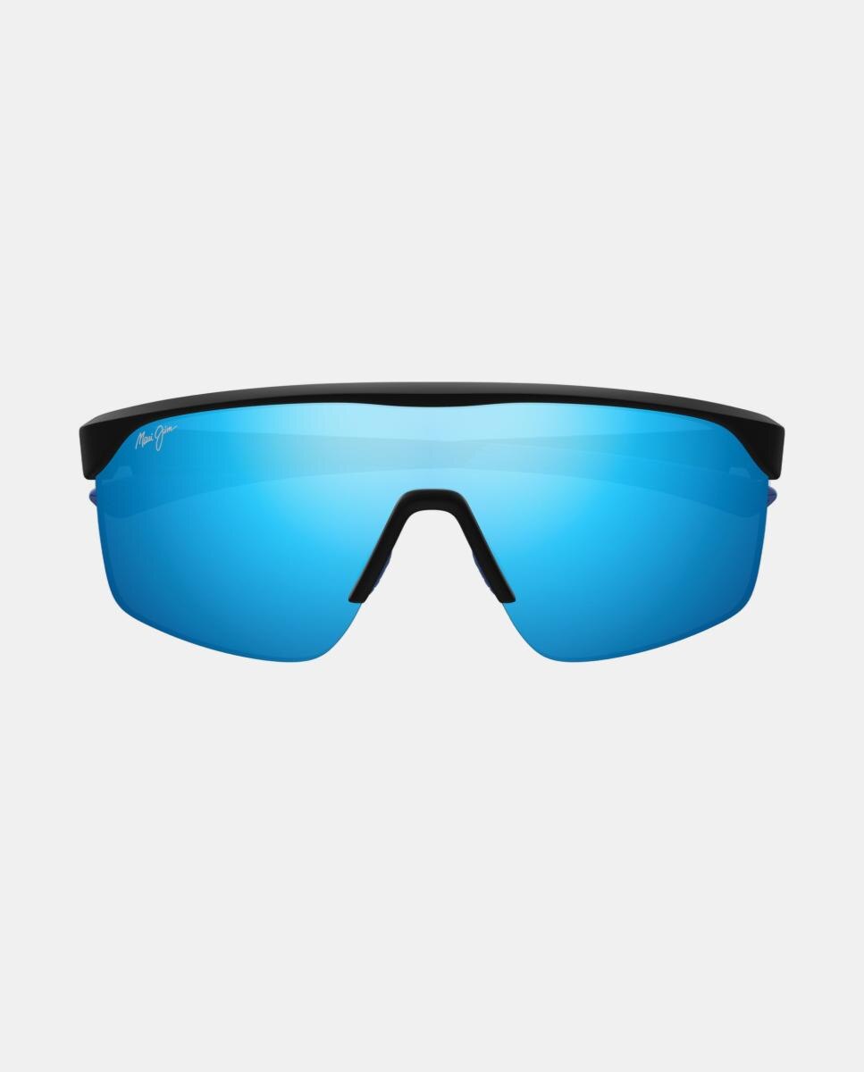 Gafa de sol unisex geométrica en inyectado - MAUI JIM - Negro Negro-2