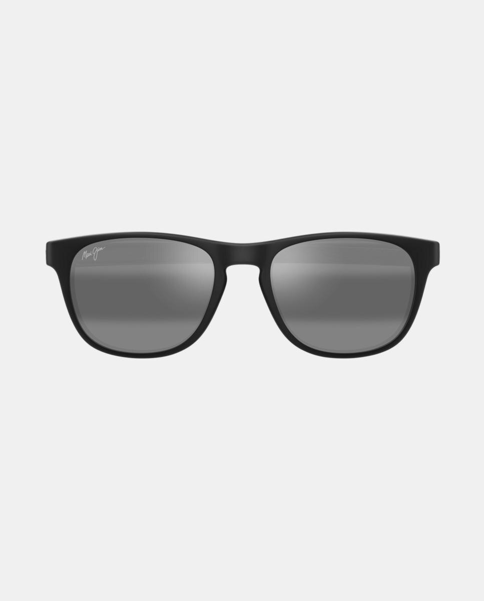 Gafa de sol de hombre ovalada en inyectado - MAUI JIM - Negro Negro-2