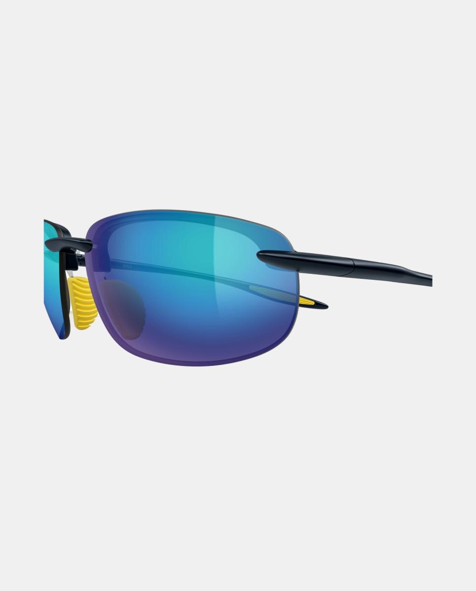 Gafa de sol unisex rectangular en inyectado - MAUI JIM - Azul Azul-3