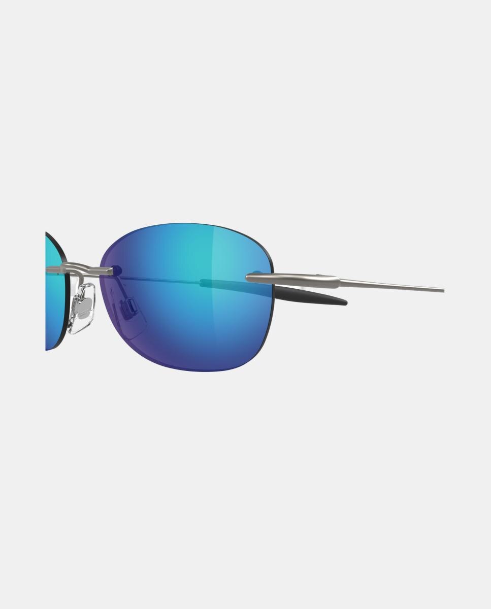 Gafa de sol unisex ovalada metálica - MAUI JIM - Gris Gris-3