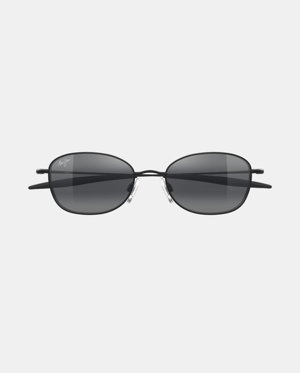 Gafa de sol unisex ovalada metálica - MAUI JIM - Negro Negro-2