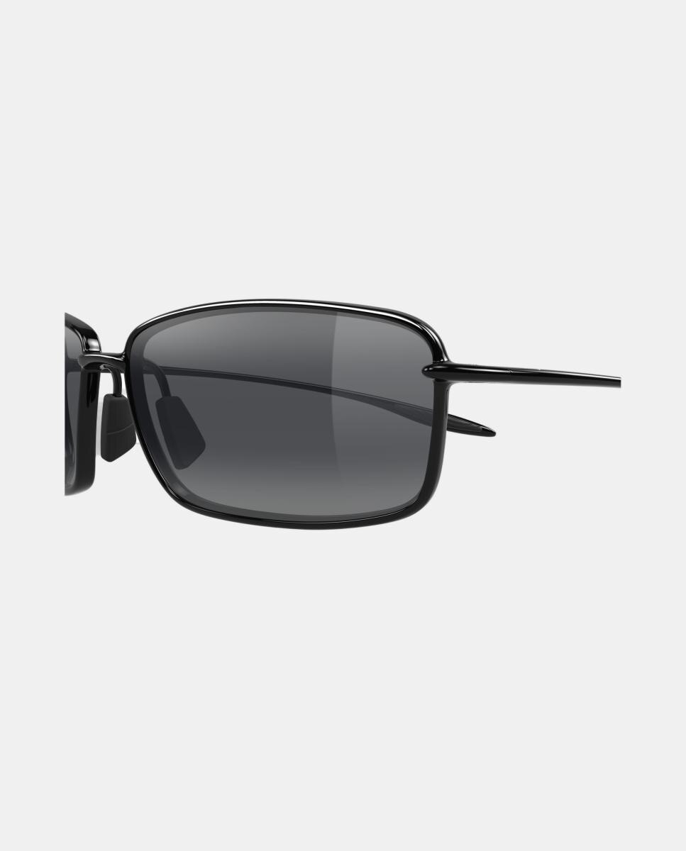 Gafa de sol unisex rectangular en inyectado - MAUI JIM - Negro Negro-3