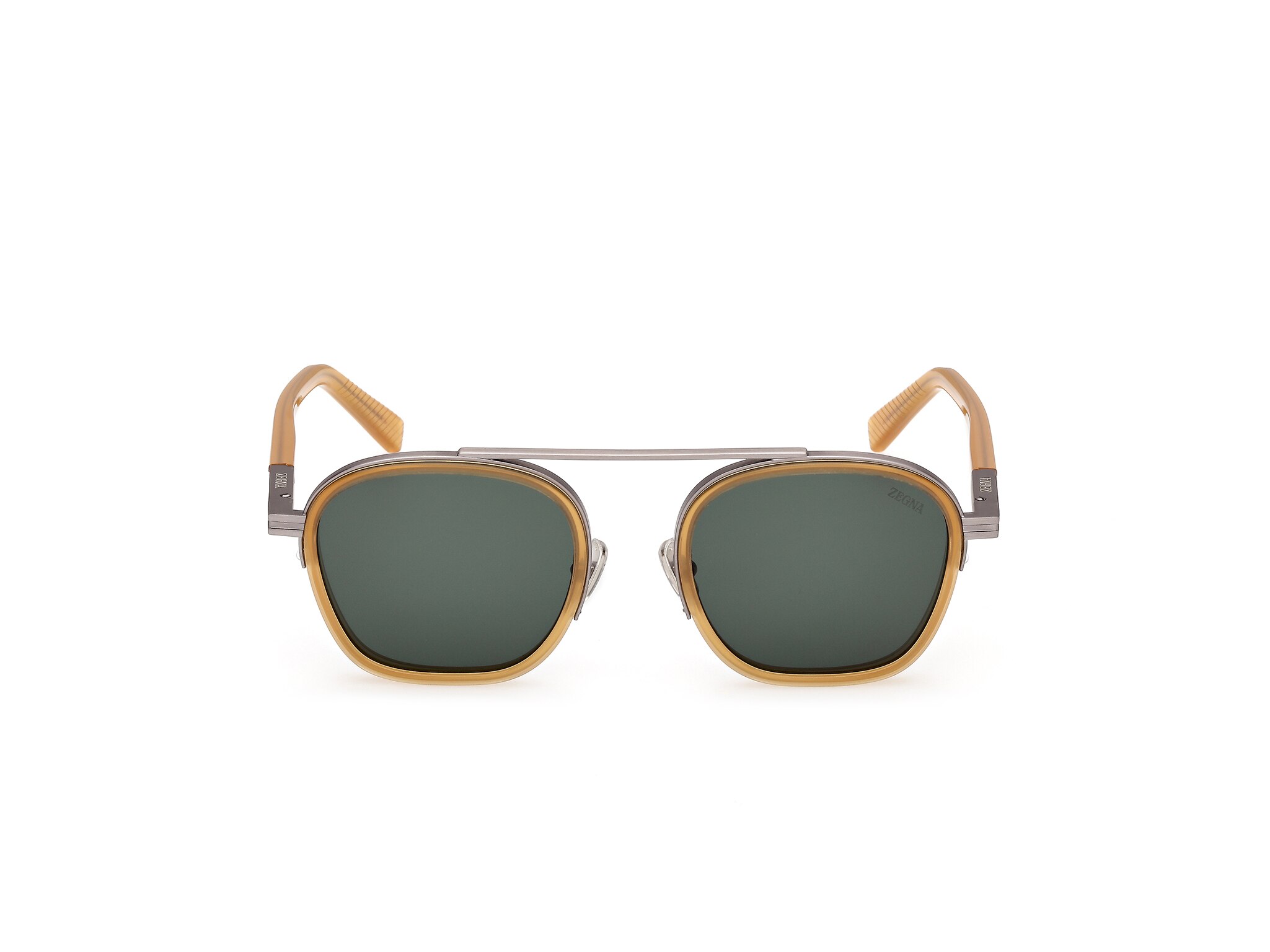 Imagen 0 de Gafas de sol de hombre geométricas en acetato Verde