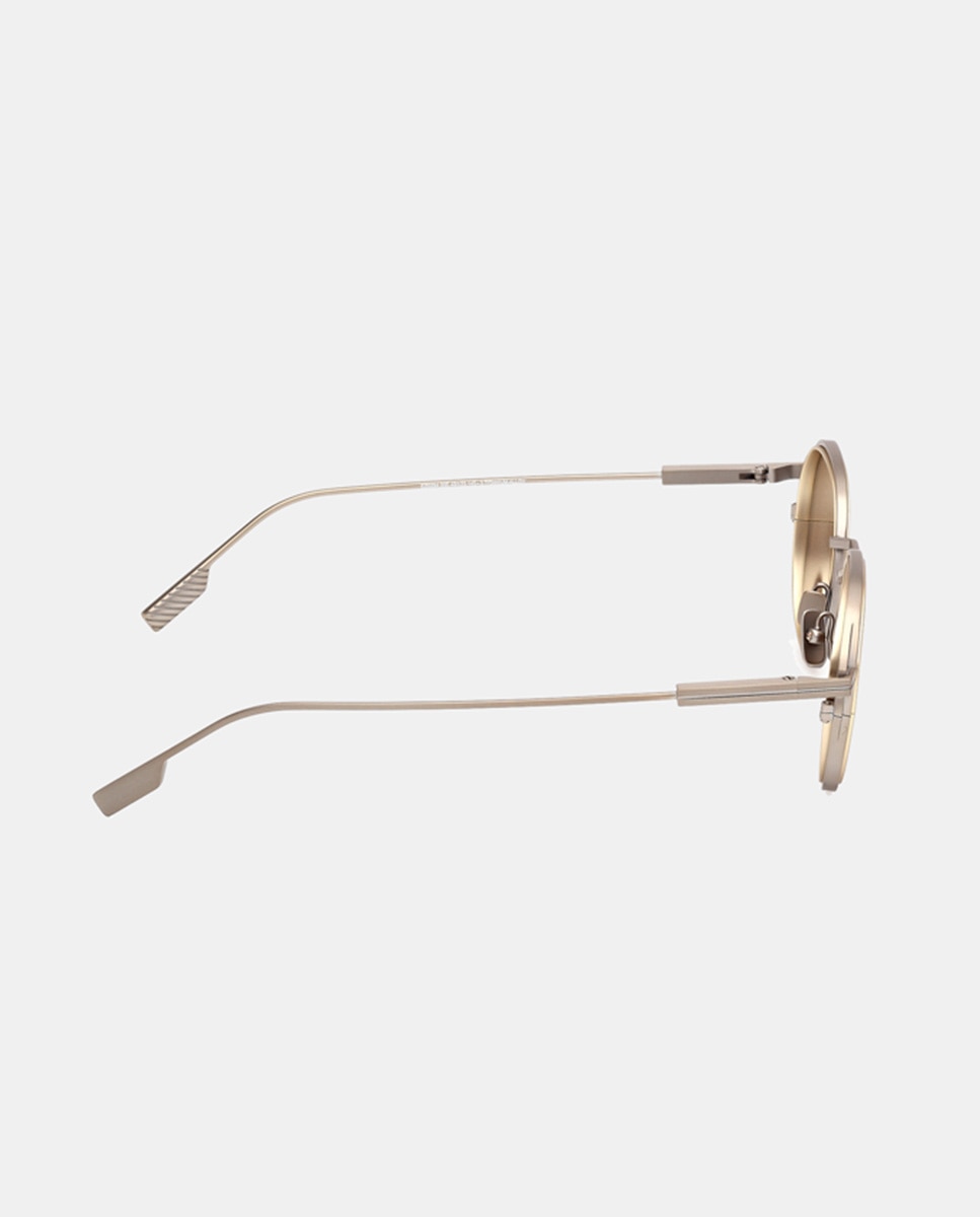 Imagen 7 de Gafas de sol EZ0294 de hombre ovalada en titanio - Zegna - Marrón Marrón
