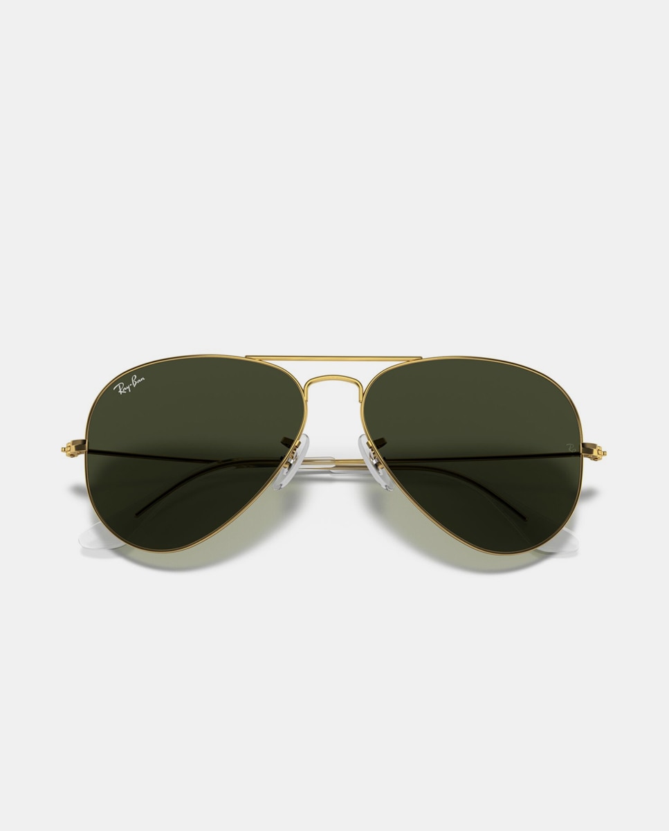 Gafas de sol RB3025 AVIATOR LARGE METAL unisex piloto en metal - Ray-Ban - Oro Oro-6