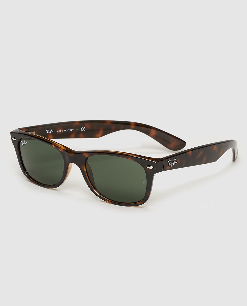 Imagen 2 de Gafas de sol RB2132 NEW WAYFARER unisex cuadrada en inyectado - Ray-Ban - Marrón Marrón