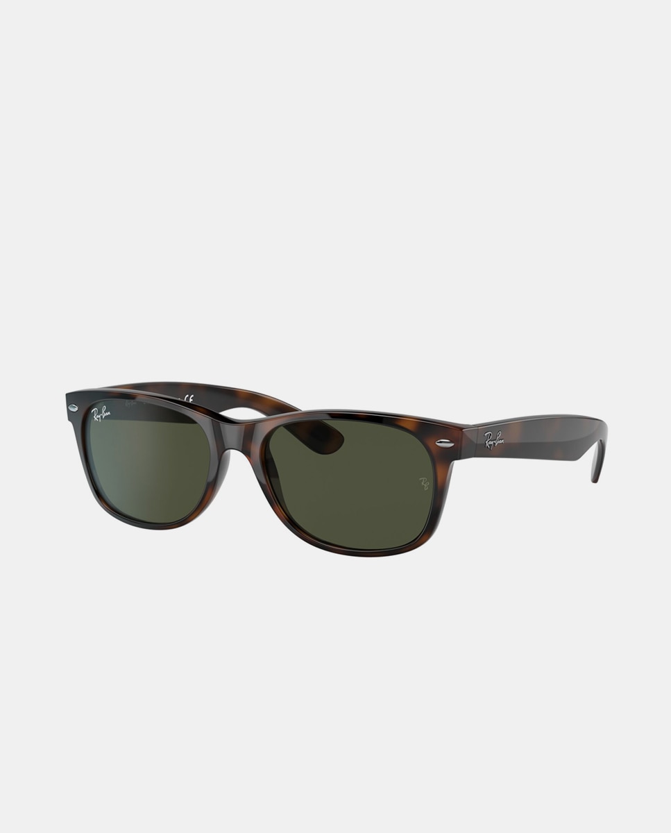 Imagen 9 de Gafas de sol RB2132 NEW WAYFARER unisex cuadrada en inyectado - Ray-Ban - Marrón Marrón