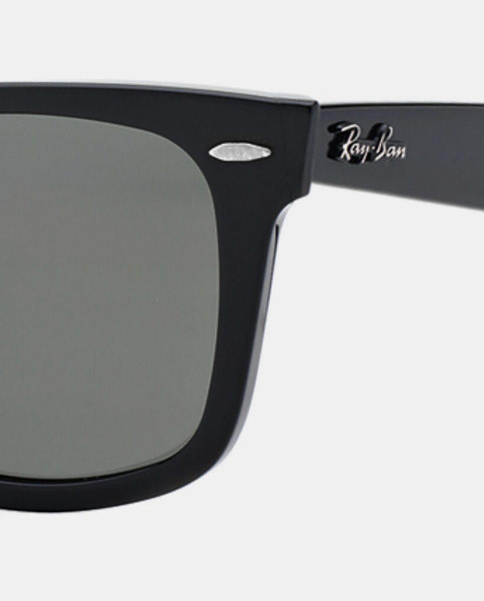 Gafas de sol RB2140 WAYFARER de unisex cuadrada en acetato - Ray-Ban - Negro Negro-3