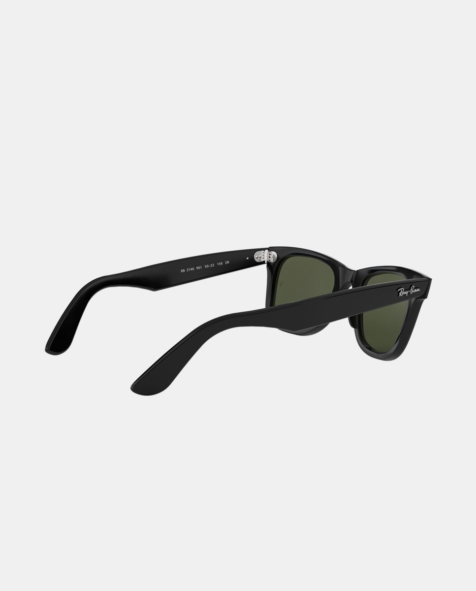 Gafas de sol RB2140 WAYFARER de unisex cuadrada en acetato - Ray-Ban - Negro Negro-6